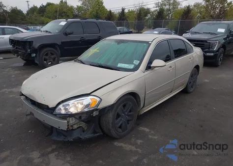 2010 Chevrolet Impala Ls из США, поврежденный, VIN 2G1WA5EK9A1248972